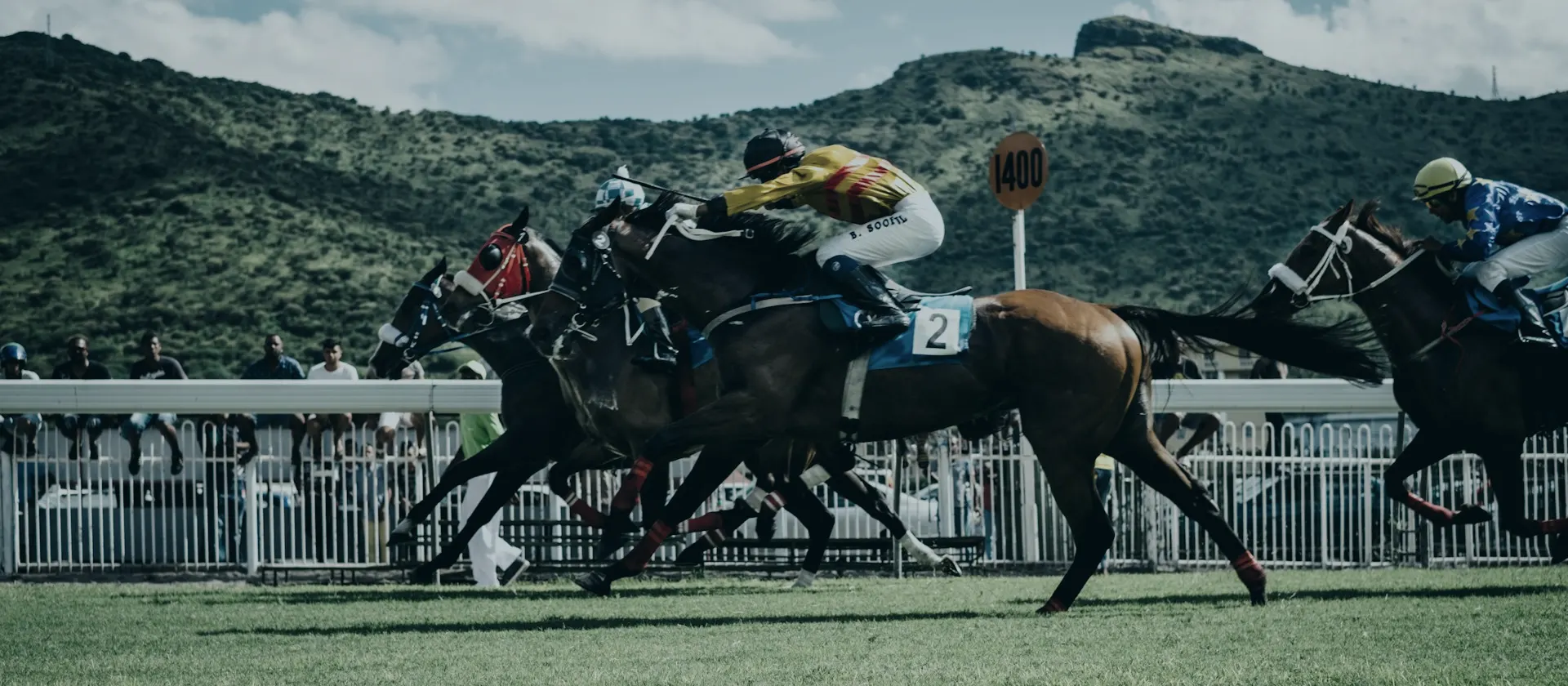 Racehorses and jockeys at full gallop — Welsh Grand National betting guide